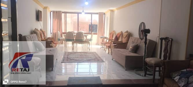 Furnished apartment for rent in Zahraa Madinat Nasr