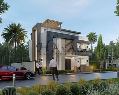 Standalone Villa for sale in 6 October Green Belt | 3.1M DP | Green Ville Compound