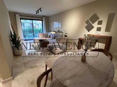 Fully Furnished Apartment with Private Garden for Rent in Villette Sodic