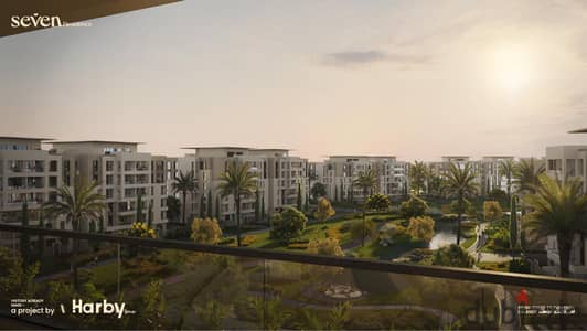 شقه 174متر فيSEVEN RESIDENTS compoundحدائق أكتوبر–شارع زويل