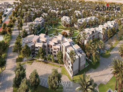 توين هاوس بموقع مميزة علي اللاجون للبيع علي اقساط حتي 2028 في the Estates في الشيخ زايد من سوديك
