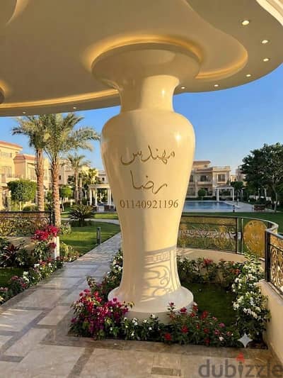 عمود فازة ديكور