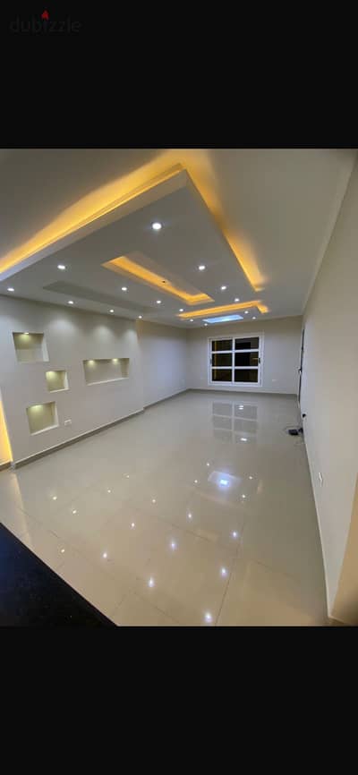 With ACs, Custom Finishing & Kitchen Cabinets! 128 SQM Ground Floor Apartment for Rent in B11 Madinaty with 45 SQM Private Garden