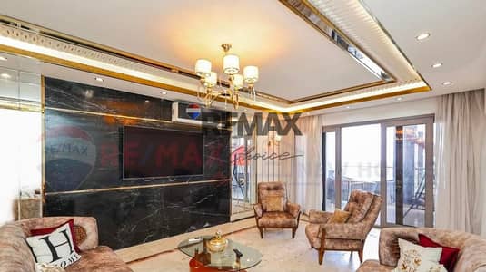 شقة فاخرة للبيع في جليم الإسكندرية – إطلالة مباشرة على البحر – مفروشة بالكامل