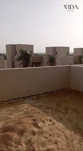 Twin house for sale, 290 sqm, immediate delivery in Zay Yard Compound, New Sheikh Zayed, at an attractive price.
