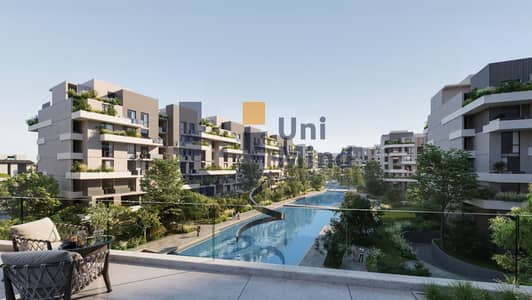 Finished apartment with ACs delivery two years over 12years in Fifth Settlement next to Mountain View