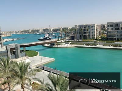 شاليه فاخر دايركت فيو علي القنال ومارينا , مفروش للايجار في مراسي مارينا الساحل الشمالي