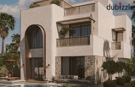 Townhouse villa sea view for sale in Lyv Ras El Hekma, North Coast