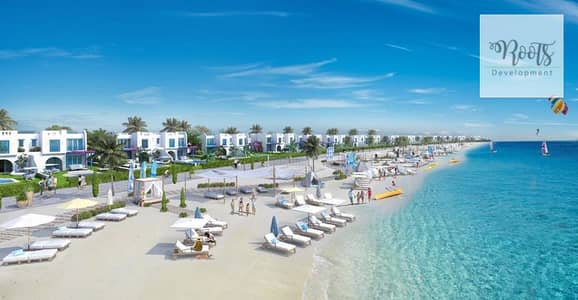 للبيع جراند بيتش هاوس مباشراً على لاجون فى بلايا راس الحكمه - الساحل الشمالى For Sale Grand Beach House directly on the lagoon in Playa Ras El Hekma