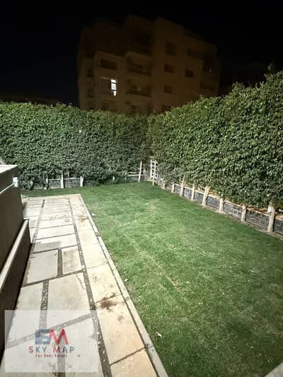 Apartment 71m with a 45m garden for sale in Madinaty with kitchen and appliances b12