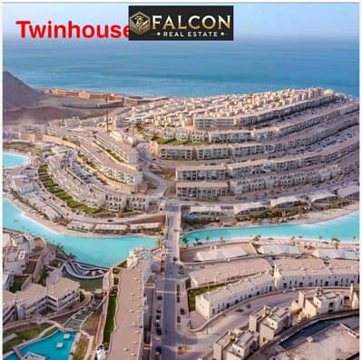 تاون هاوس Full Sea View  بسعر مميز جدا دقيقه من البحر متشطب بالكامل دقائق من مدينه الجلاله والابراج بجوار بورتو السخنه وقريه لافيستا Il monte Galala