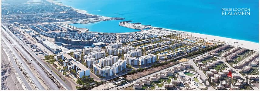 فيو بحر تاون هاوس كيو باي الساحل الشمالي اقل مقدم