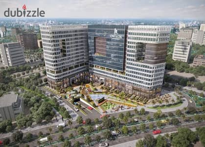 ريسيل مكتب اداري في OWAGIK MALL العاصمة الادارية بقسط ربع سنوي 21,000 جاهزز للماعينة متشطيب بالكامل بالتكيفات بأقل من سعر الشركة ب 2مليون