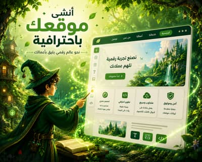 مطور ويب محترف - تصميم مواقع شركات، متاجر، وأنظمة مخصصة (Custom Code)