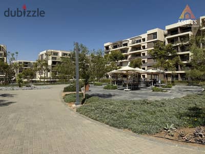 prime open view & landscape ready to to move apartment for sale in Palm hills new cairo compound 5th settlement