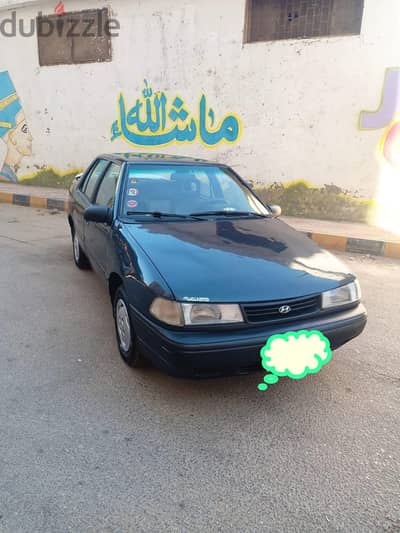 هيونداي إكسيل 1997 للبيع نظيفة