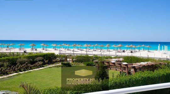 لقطة بجد شاليه متشطب sea view بجانب مراسي و هاسيندا باي في amwaj