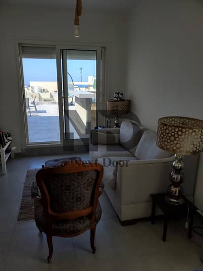 Luxury Upper Chalet for Rent in Hacienda White | Sea View | Large Roof Terrace | 30K EGP/Night