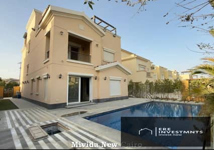 Fully Finished Twin House for sale at Very prime location and ready to move in Mivida Emaar New Cairo