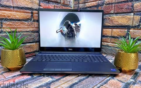 وحش البرامج الهندسية والجرافيك Dell precision 7560 i9 Touch RTX A2000