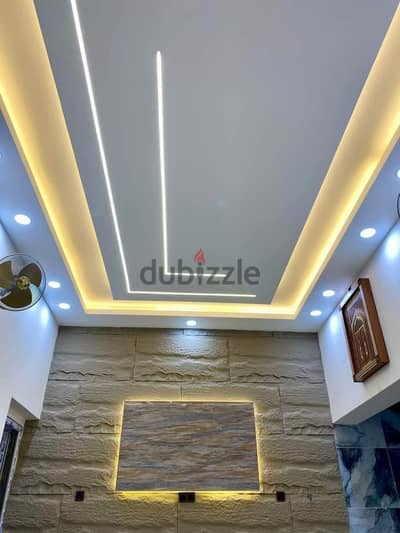 ديكورات جبس لمبورد وأسقف معلقه 01126306120