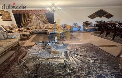 Apartment for sale in Tijan 1 Compound on Maadi Ring Road, with Super Lux finishing and a lake view.