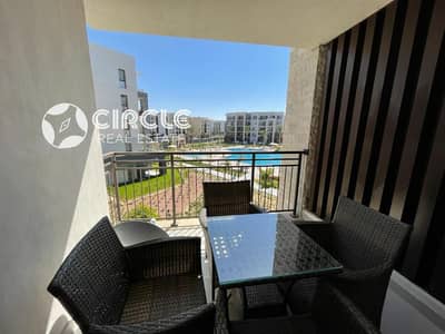Fully Furnished 86 sqm Premium Studio For Rent in Marassi Marina North Coast Overlooking Pool