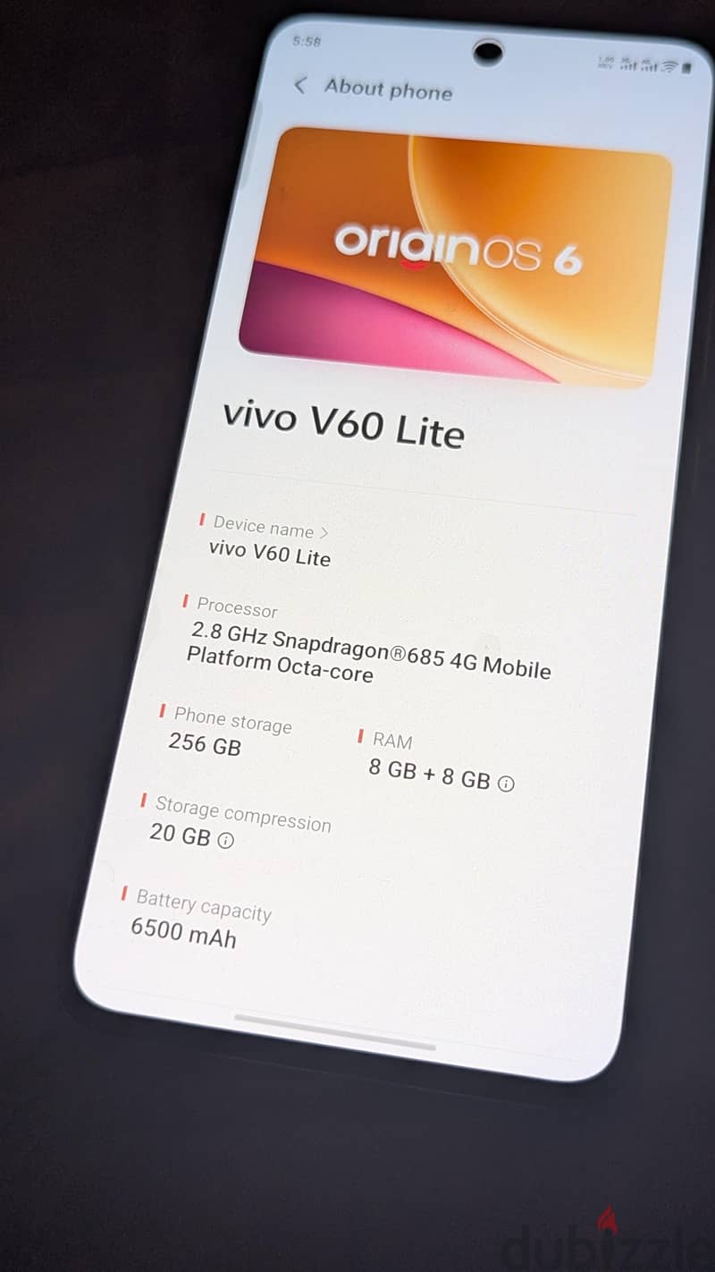 Vivo v60 lite 2