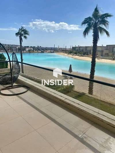 Fully finished chalet for sale view lagoon in North Coast Azha Ras El Hekma Project
