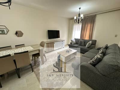 Furnished 3-bedroom apartment for rent in Al Rehab, first occupancy