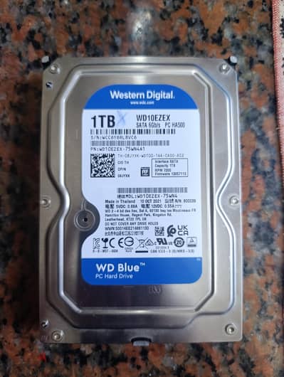 WD Blue Hard Disk HDD 1TB