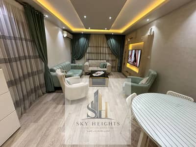 Furnished 3-bedroom apartment for rent in Al Rehab City