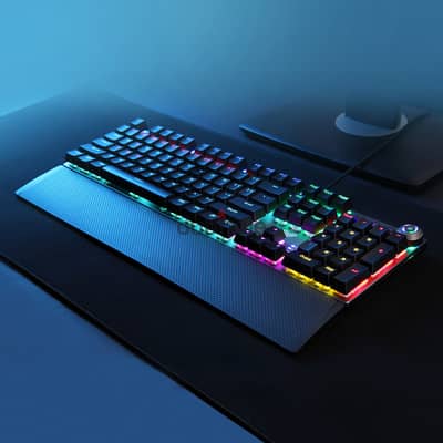 AULA F2058 USB Gaming Keyboard LED Light Multimedia Keyboard