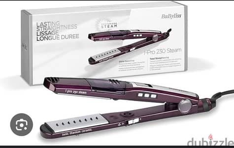 مكواة شعر بيبي ليس بالبخار BaByliss iPro 230 Steam
