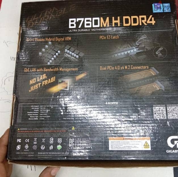gigabyte B760MHDDR4 1