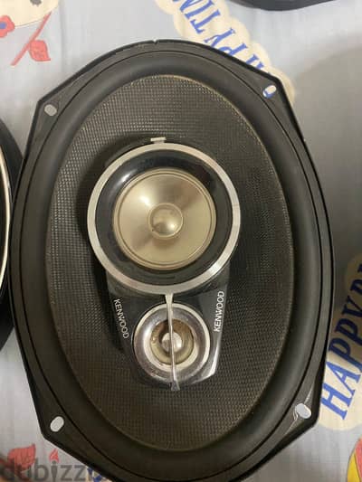 سمعات كنود دابل بيزز KENWOOD 600W DOUBLE BASS SPEAKER