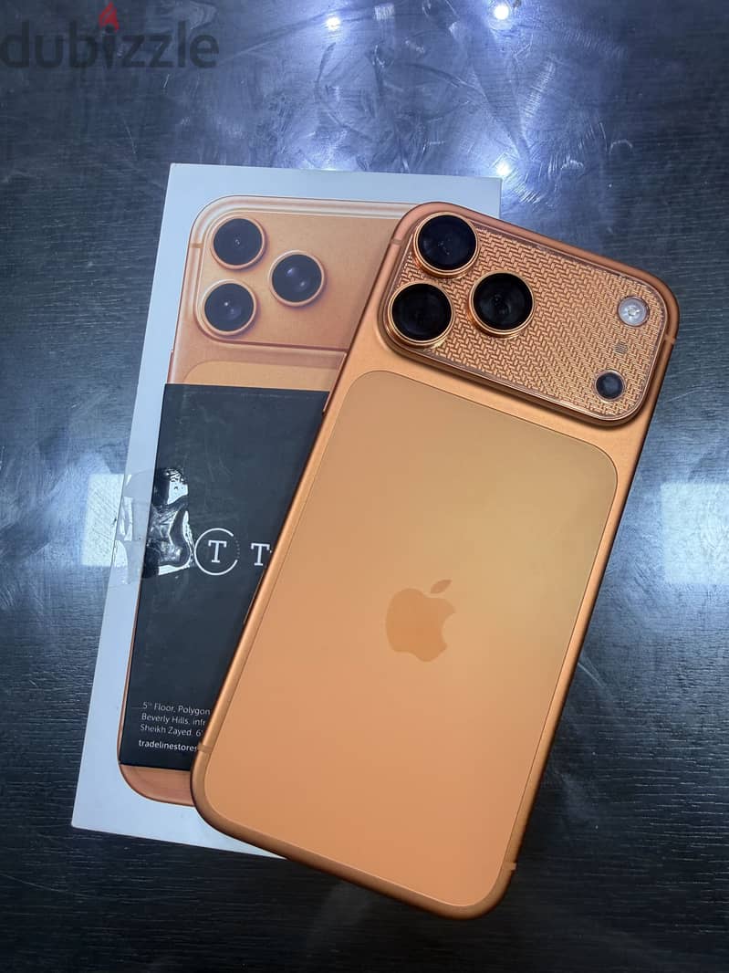 Iphone 17 pro max 512g تريد لاين 5