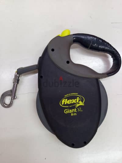 ليد كلاب Flexi Giant XL 8m ألماني أصلي للكلاب الكبيرة – حالة جيدة