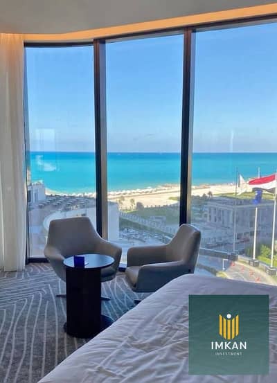 **174 sqm Fully Finished Apartment – Immediate Delivery with a Direct Sea & Lagoon View | For Sale in the Latin District, New Alamein, North Coast, wi