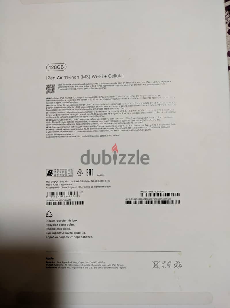 Ipad air 11 inch 4