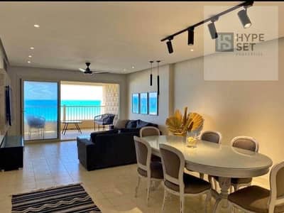 New payment plan: Receive a fully finished chalet with a sea view at Silver Sands Ora located next to Marina B'gosh and Almaza Bay with inst 8 yreas
