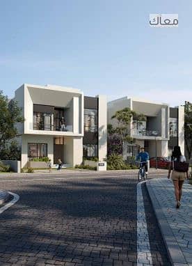 توين هاوس 4 غرف مميز للبيع مع waterway مقدم 10% قسط علي 9 سنوات امام المستقبل سيتي