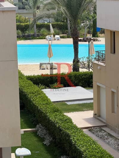 Twin house for rent 1 minuet walk from the lagoon in marassi balnca north coast sidi abdelrahman