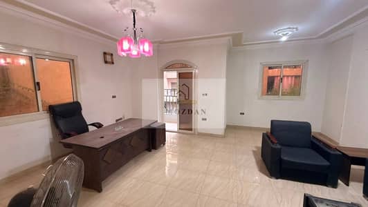 Furnished office headquarters for rent 3 rooms in front of Carrefour directly Zahra Al-Maadi at a bargain price