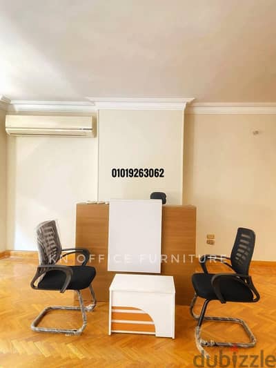 كاونترات استقبال بأعلى جودة وتشطيب اثاث مكتبي KN office furniture