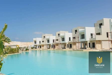 chalet for sale 81m lagoon view at Masyaf Msquared north coast