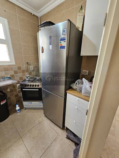 For rent, an empty apartment in Madinaty with an area of 78 meters, garden view, in a very special location in front of the services.