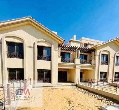 Villa for sale in Madinaty, Wide Garden View, at the price of an F3 model apartment, a four-star Four Seasons villa.