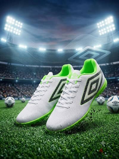 حذاء خماسي ترتان Umbro أصلي (وارد الإمارات) - كسر زيرو مقاس 42
