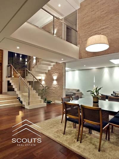 Immediate delivery last available triplex Lowest attractive price 3-story layout park view suitable for investment & live near madinaty , AUC